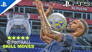 eFootball 2022All Skills TutorialPS5PS4 [upl. by Abdulla]