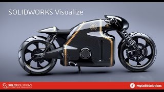 SOLIDWORKS Visualize  Lesson 1 [upl. by Aihsas]