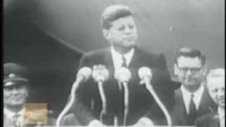 John F Kennedy  quotIch Bin Ein Berlinerquot Speech [upl. by Nnaycnan792]