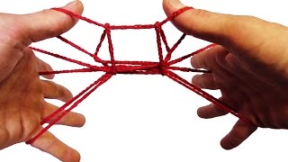 Cats Cradle String Trick How To Do The Crab String Figure [upl. by Geof]