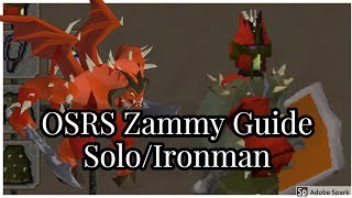 OSRS ZamorakKril Tsutsaroth Solo Boss Guide Ironman [upl. by Ceil]