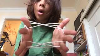 How to play cats cradle by yourself 😱😵 [upl. by Ezeerb71]