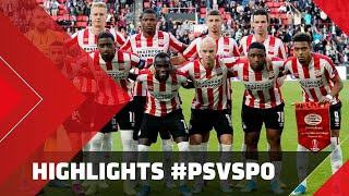 HIGHLIGHTS  PSV  Sporting Lissabon [upl. by Calida]