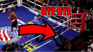 WHEN BOXERS GET KNOCKED OUT OF THE RING [upl. by Ativ]