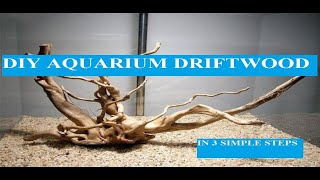 How to make driftwood in three simple steps  Diy driftwood [upl. by Cirdahc880]