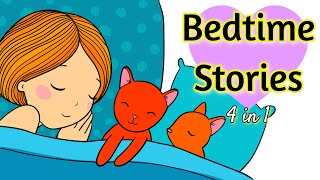 Sleep Meditation for Kids BEDTIME STORIES 4 in 1 Sleep Stories Collection [upl. by Wakerly548]