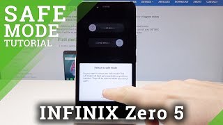 Safe Mode INFINIX Zero 5  How to Enter amp Quit Safe Mode [upl. by Airalednac813]