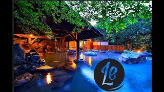 Unwinding in a Traditional Japanese Onsen Hot Spring  LUXURY ESCAPES [upl. by Erlene]