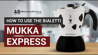 How to Use the Bialetti Mukka Express [upl. by Eibreh]