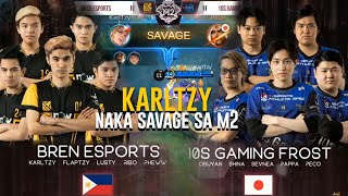 KARL SAVAGE SA M2  BREN vs 10S  PHILIPPINES VS JAPAN [upl. by Idyak]