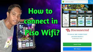 How to Connect in Piso wifi tutorial [upl. by Gorrono]