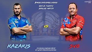 Alex Kazakis vs Shane Van Boening  2018 Mosconi Cup [upl. by Darill]