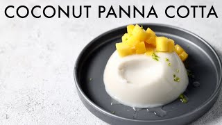 COCONUT PANNA COTTA [upl. by Phineas]