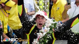 Simon Pagenaud wins Indianapolis 500  Indy 500  Motorsports on NBC [upl. by Pompei]