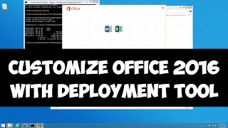 Customize Office 2016 installation with deployment tool [upl. by Krilov]