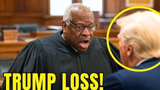 Trump PISSED at CLARENCE THOMAS After COURT LOSS Today [upl. by Ashti]