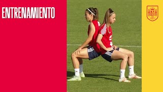 📺Entrenamiento oficial de la Selección Absoluta Femenina  🔴 SEFUTBOL [upl. by Hpeseoj]