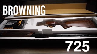 BROWNING 725 SPORTING UNBOXING  0135313009 [upl. by Hgielah909]