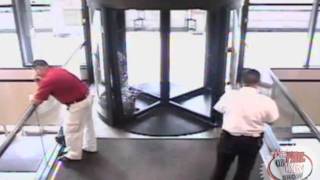 FAT GUY smashes revolving door [upl. by Thomasina109]