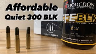 Loading 300 Blackout Cheap and Quiet Gallant Bullets CFE BLK [upl. by Arytas]