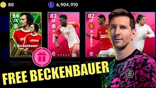 Free Epic F Beckenbauer 103 in eFootball 2024 mobile [upl. by Ahsilat]