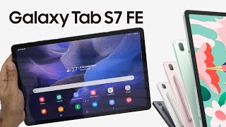 Samsung Galaxy Tab S7 FE Hands On Overview [upl. by Aehsrop]