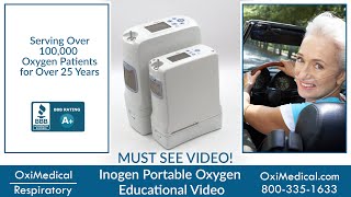 Inogen Portable Oxygen Educational Video [upl. by Alahcim]