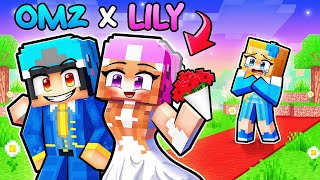 Omz MARRIED Lily In Minecraft [upl. by Yahsal]