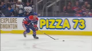 How to Skate Like Connor McDavid Skating Stride in Slow Motion [upl. by Ylro711]