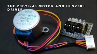 28BYJ48 Stepper Motor and ULN2003 Driver Intro [upl. by Lulita]