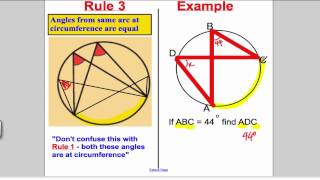 Circle Theorems  GCSE Maths Higher [upl. by Vernon]