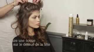 Comment faire une coiffure sur un visage carré  ELLE Coiffure [upl. by Yorle543]