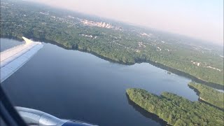 JetBlue A320 Takeoff From White PlainsWestchester County  HPN  N760JB [upl. by Hairym]