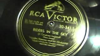 Vaughn Monroe  Ghost Riders In The Sky 78 RPM [upl. by Brooking]