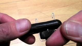 How to tie a spade end hook using Matchman Hook Tyer [upl. by Adnohsek482]