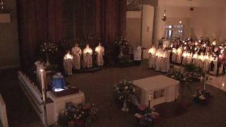 Easter Vigil  Opening Procession Exultet English Sung by Anthony Teixeira [upl. by Ybot]