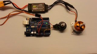 Control Brushless Motor Using Arduino [upl. by Anavoig]