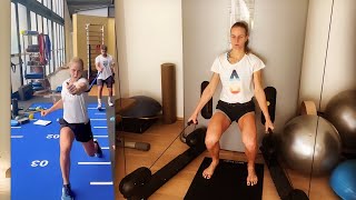 Liudmila Samsonova Tennis Training Hits Different [upl. by Fidelia]