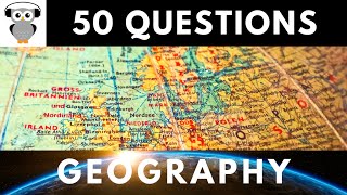 Geography Quiz Trivia  50 Questions  Do You Know  Pub Quiz [upl. by Izzy]