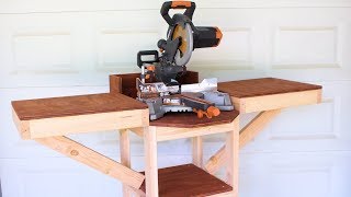 Mobile Miter Saw Station [upl. by Esil510]