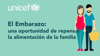 Alimentación en el embarazo parte 1  UNICEF Uruguay [upl. by Merralee342]