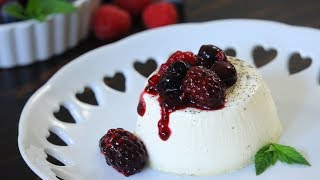 Classic Italian Panna Cotta Recipe  How Tasty Channel [upl. by Niddala]