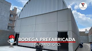 Bodega con muros prefabricados [upl. by Adnovad]