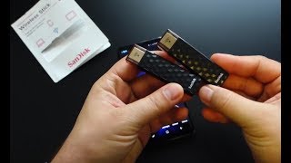 Review SanDisk Connect Wireless Stick  configuration amp settings [upl. by Pettifer251]