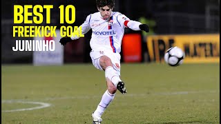 Best 10 Juninho Freekick Goals [upl. by Adnerak684]