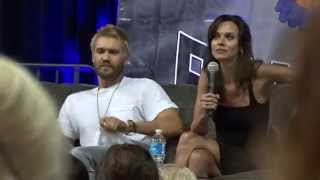 Chad Michael Murray Hilarie Burton QampA  Eyecon Return to Tree Hill 2 August 8 2015 [upl. by Crelin76]