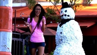 Scare Pranks with TheScarySnowMan [upl. by Christiansen]