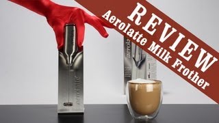 Aerolatte Milk Frother  Exclusive Review [upl. by Wonacott]