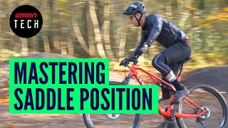 Everything You Need To Know About MTB Saddle Position  GMBN Guide To Bike Setup [upl. by Yahsed599]