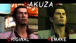 Yakuza Kiwami  Original vs Remake Comparison [upl. by Karalee]